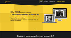 Desktop Screenshot of clickescolha.com